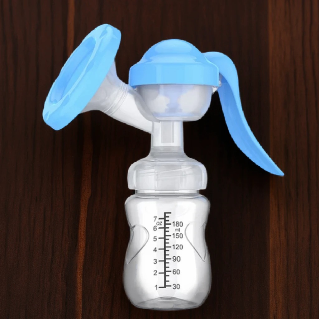 manual silicone breast pump portable baby breast milk collector pregnant breast pump - additional view
