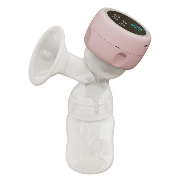 Electric Rechargeable Breastfeeding Pump Anti-Back Low Noise Breastfeeding Pump Portable Massage - additional view