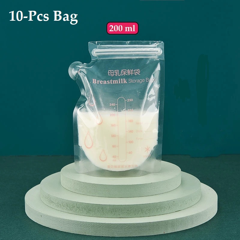 30 Pcs/Bag Breast Milk Storage Bags Moisture-proof And leak-proof Food Freezer Breast Milk Storage Bag - additional view