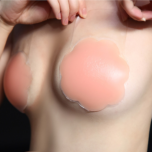 2pcs-Invisable Silicone Skin Friendly soft underwear for Bra Straps BreastPad - additional view