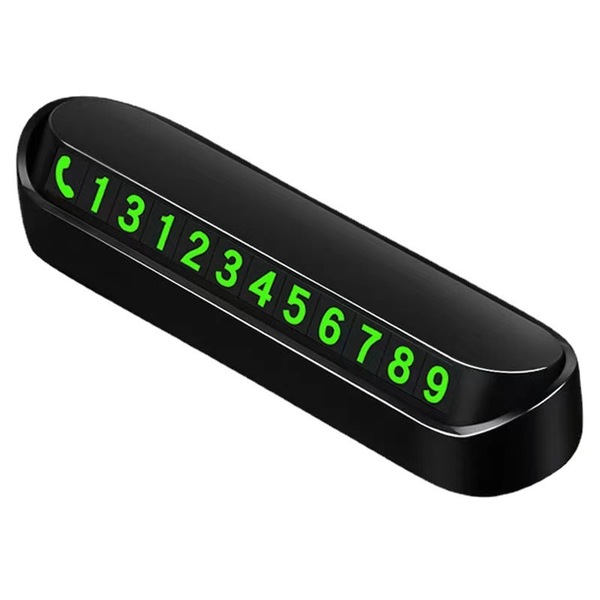 Temporary Parking Plate Car Magnetic Mobile Phone Number Plate Car - additional view
