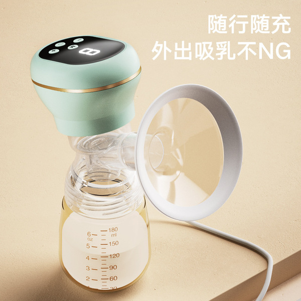 Electric breast pump for pregnant women, automatic painless and manual-free mute breast milk, pregnancy and childbirth, integrated pull-out_RH-289 - additional view