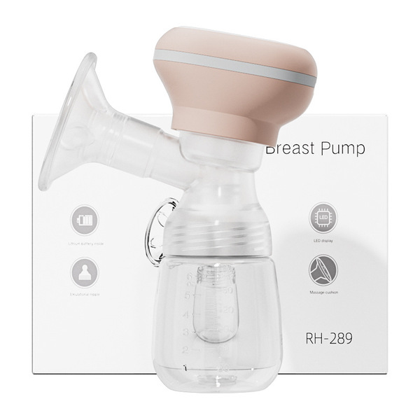 Electric breast pump for pregnant women, automatic painless and manual-free mute breast milk, pregnancy and childbirth, integrated pull-out_RH-289 - additional view