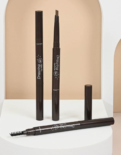 Brand New DRAWING Double Headed Eyebrow Pencil With Brush - additional view