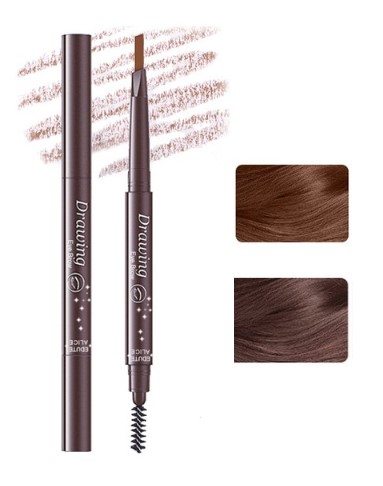 Brand New DRAWING Double Headed Eyebrow Pencil With Brush - additional view