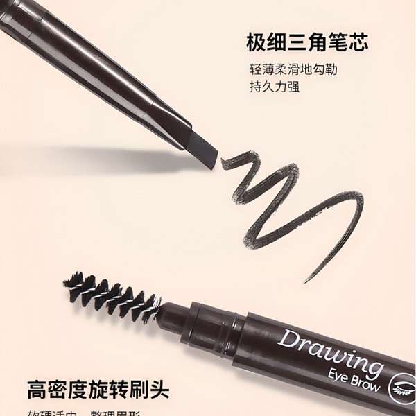 Brand New DRAWING Double Headed Eyebrow Pencil With Brush - additional view