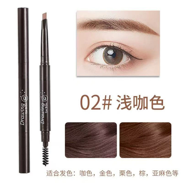 Brand New DRAWING Double Headed Eyebrow Pencil With Brush - additional view