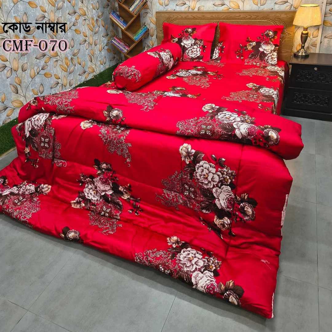 Premium 5-Piece Twill Cotton Comforter Set - additional view