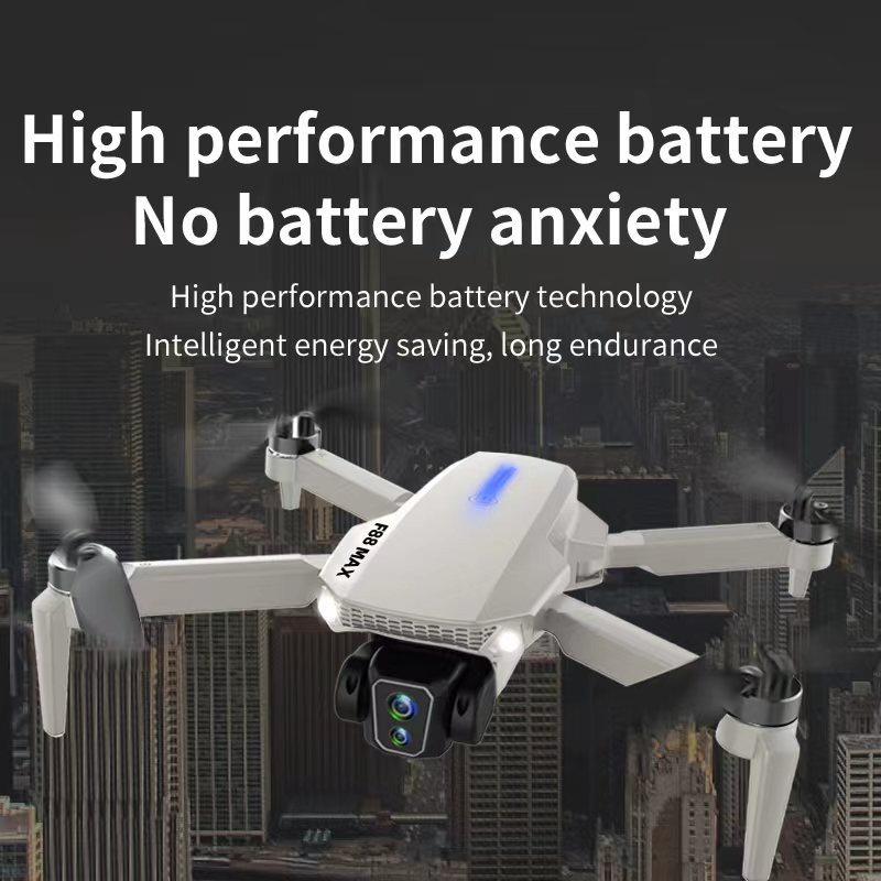 F88 MAX Remote Rotate Camera Brushless Motor WiFi Drone for One Key Landing, Optical Flow Hover with 2 Battery - additional view