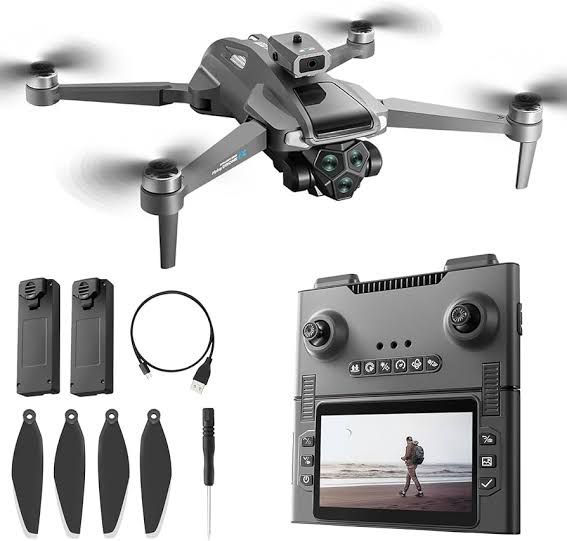 FLH M66 MAX 5G WiFi FPV with Folded LCD Screen Camera Controller - additional view