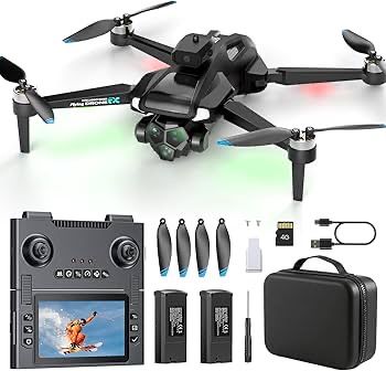 FLH M66 MAX 5G WiFi FPV with Folded LCD Screen Camera Controller - additional view