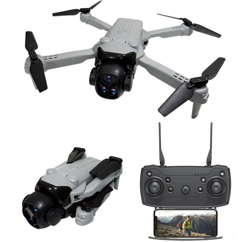 FLH i10 Pro Drone,Optical Flow Hover Non Brushless Motor 2 Battery - additional view