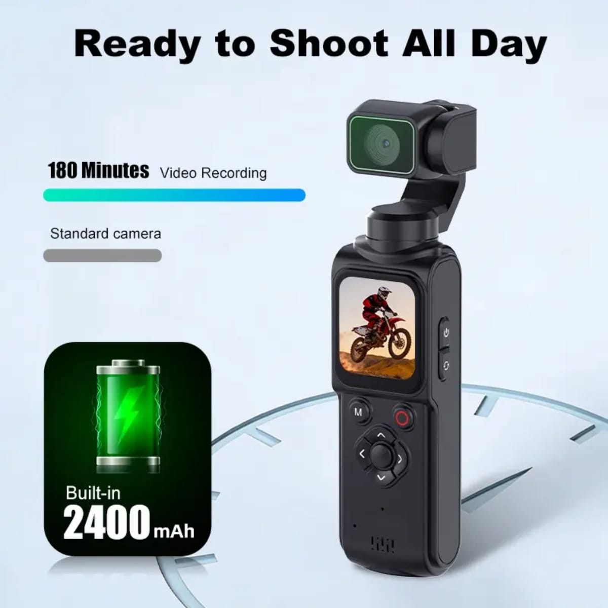 Ausek 4K Digital Camera – UHD Video Camera for Photography & Vlogging - additional view