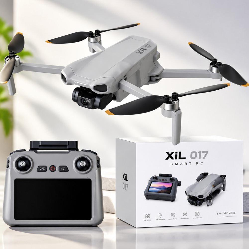 XIL 017 GPS Drone 10KM Range with 3-Axis Gimbal & Smart RC - additional view