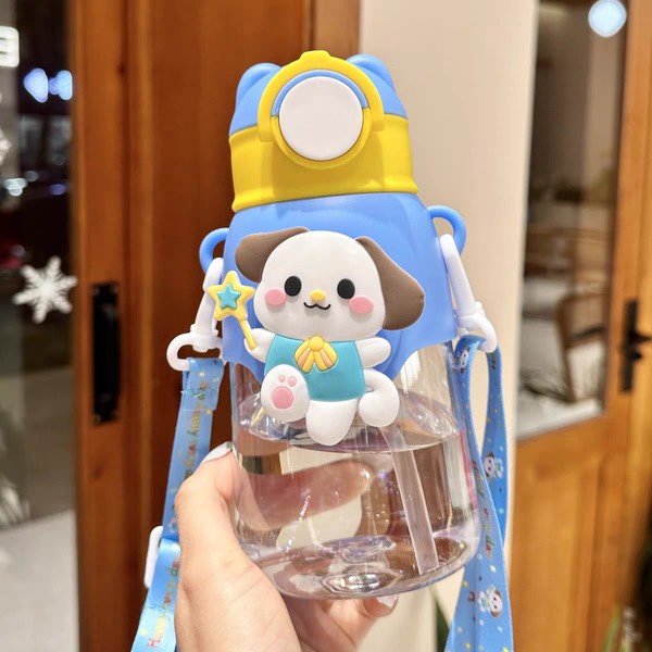 Baby Water Bottle / Kids Mom pot 600 ml -1pcs - Blue