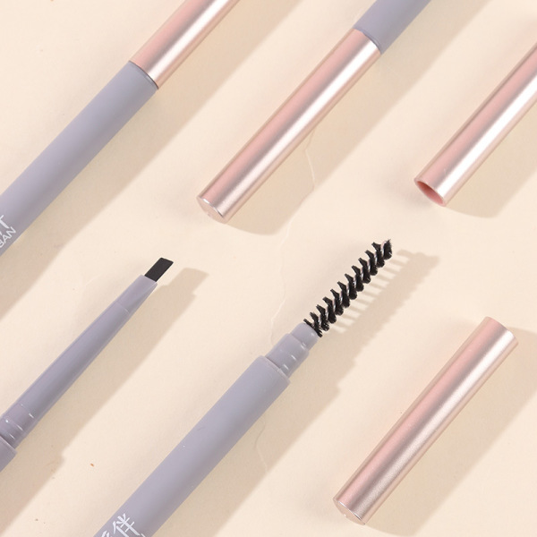 Double Headed Automatic Waterproof FIND FRIENDS Eyebrow Pencil With Brush - 5#brown