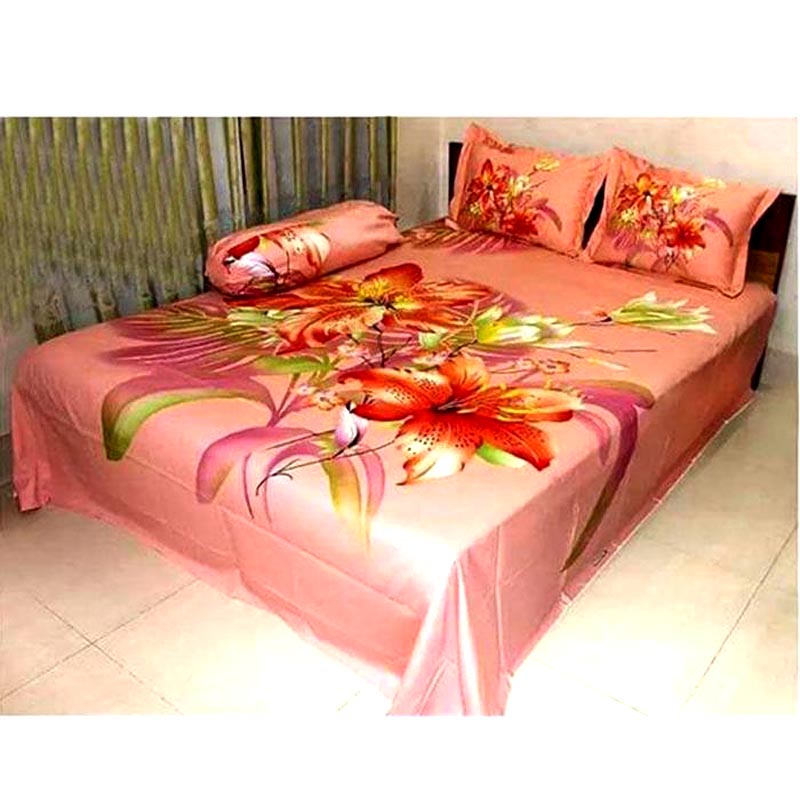 Luxury Panel Bed sheet With Two Matching Pillow Covers