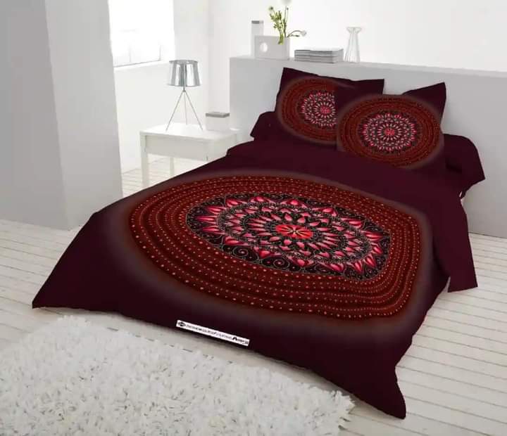 Luxury Panel Bed sheet With Two Matching Pillow Covers