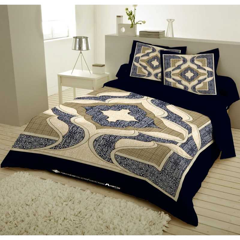 Luxury Panel Bed sheet With Two Matching Pillow Covers