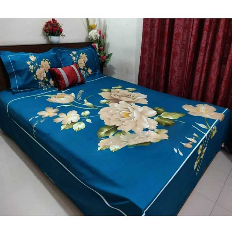 Luxury Panel Bed sheet With Two Matching Pillow Covers