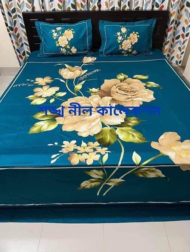 Luxury Panel Bed sheet With Two Matching Pillow Covers