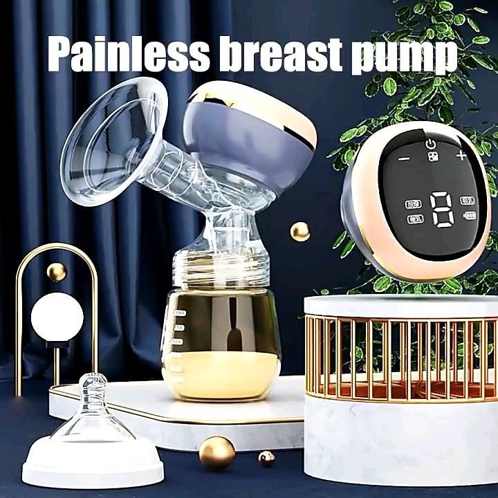 Electric Rechargeable Breastfeeding Pump Anti-Back Low Noise Breastfeeding Pump Portable Massage