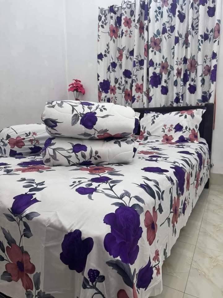 Premium 5-Piece Twill Cotton Comforter Set