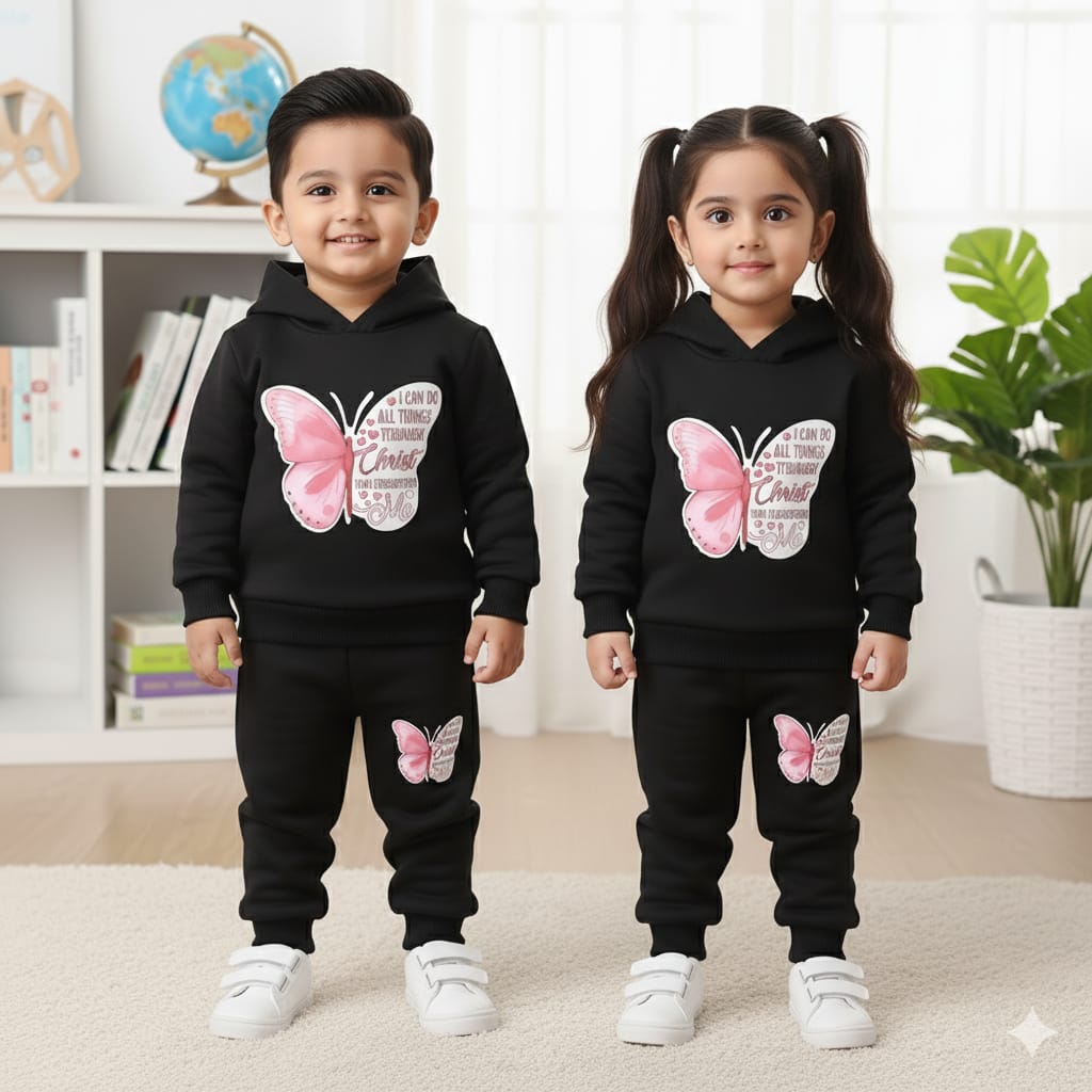 Made to Melt Hearts — Cute Kids Hoodie & Pant Set