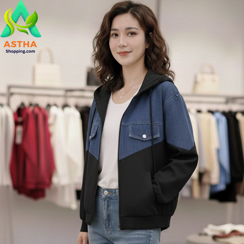 ✨ New Arrival – Stylish Women’s Hoodie Jacket! ✨