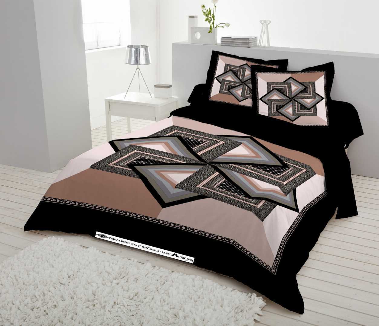 Luxury Panel Bed sheet With Two Matching Pillow Covers