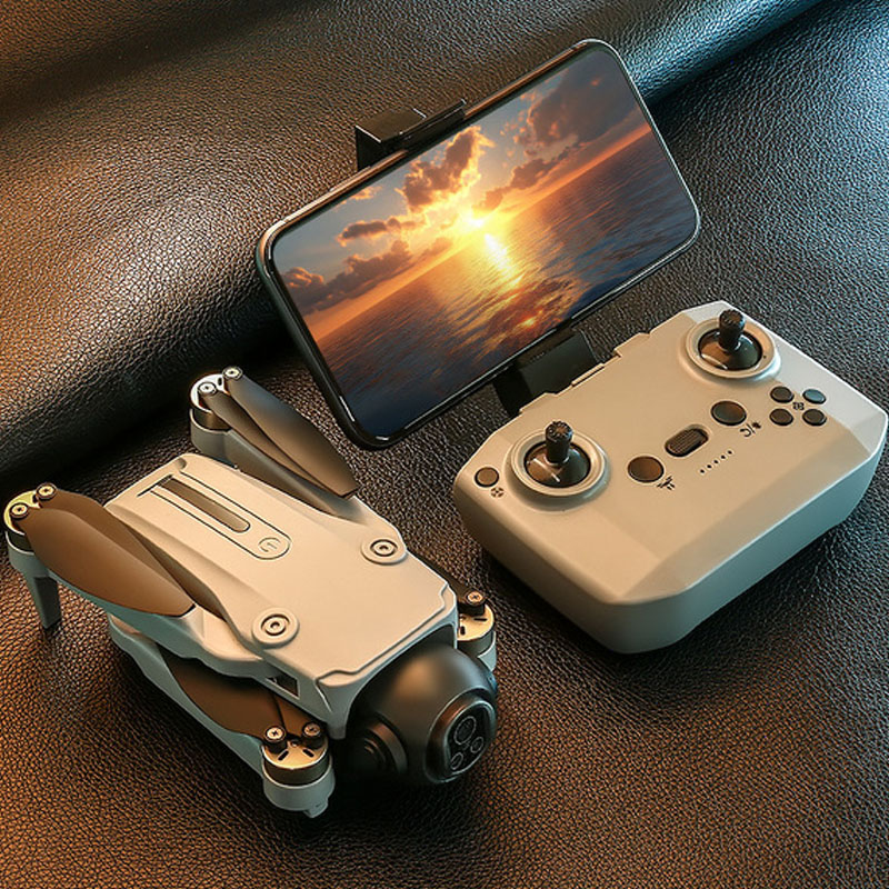 FLH I5 Pro Drone,Optical Flow Hover Brushless Motor 2 Battery