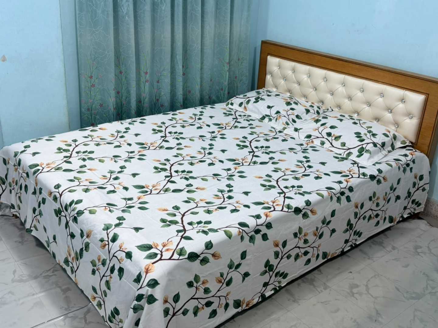 Super Exclusive Twill Cotton Bed Sheet – Premium Quality