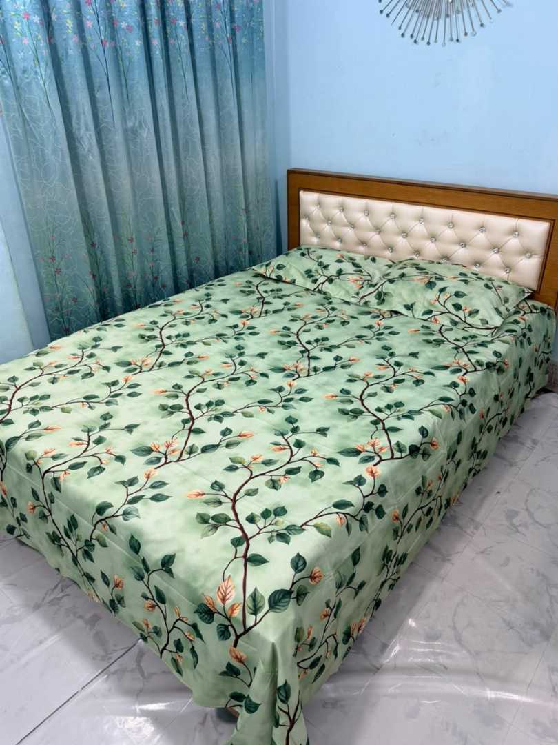 Super Exclusive Twill Cotton Bed Sheet – Premium Quality