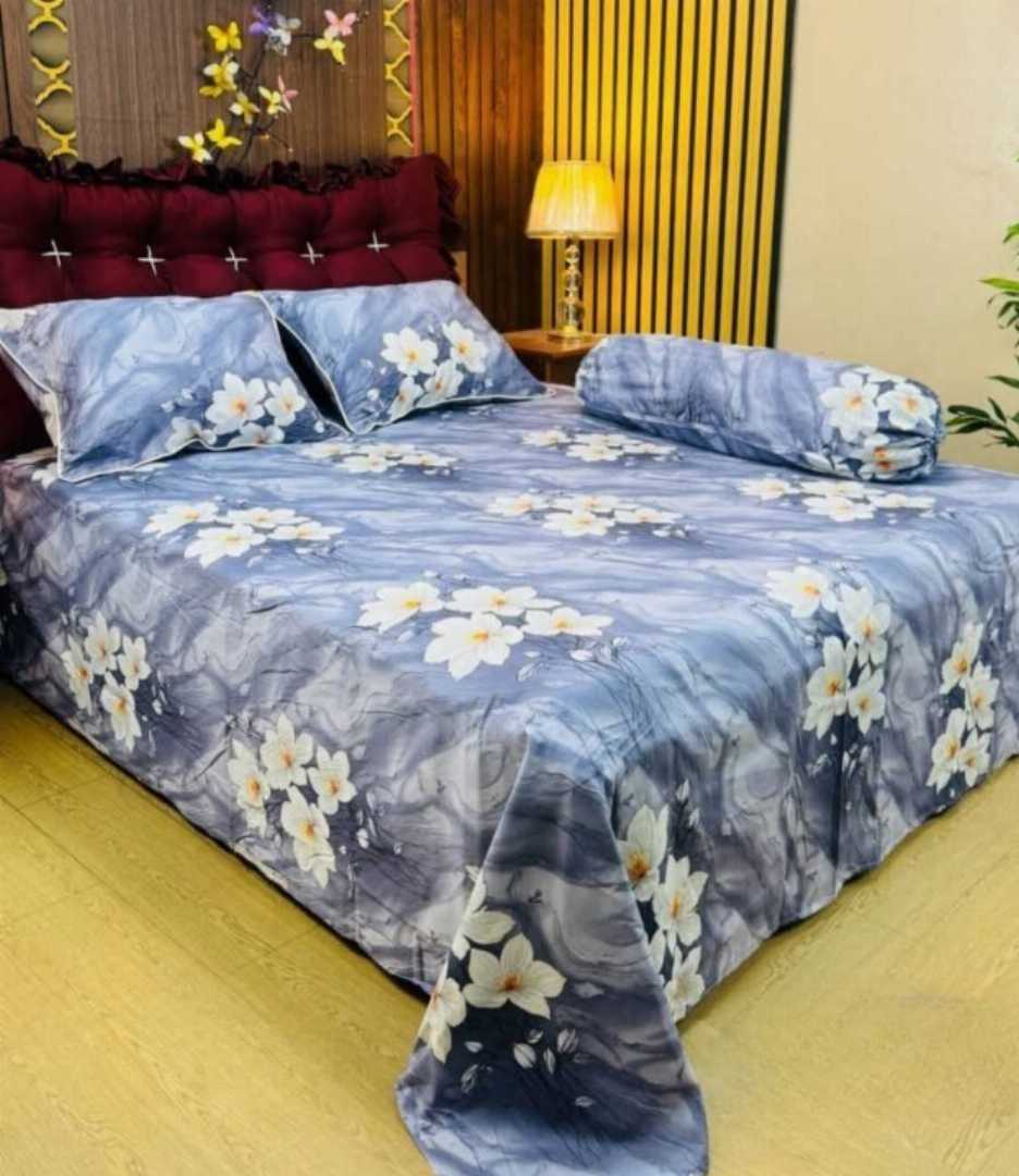 Super Exclusive Twill Cotton Bed Sheet – Premium Quality