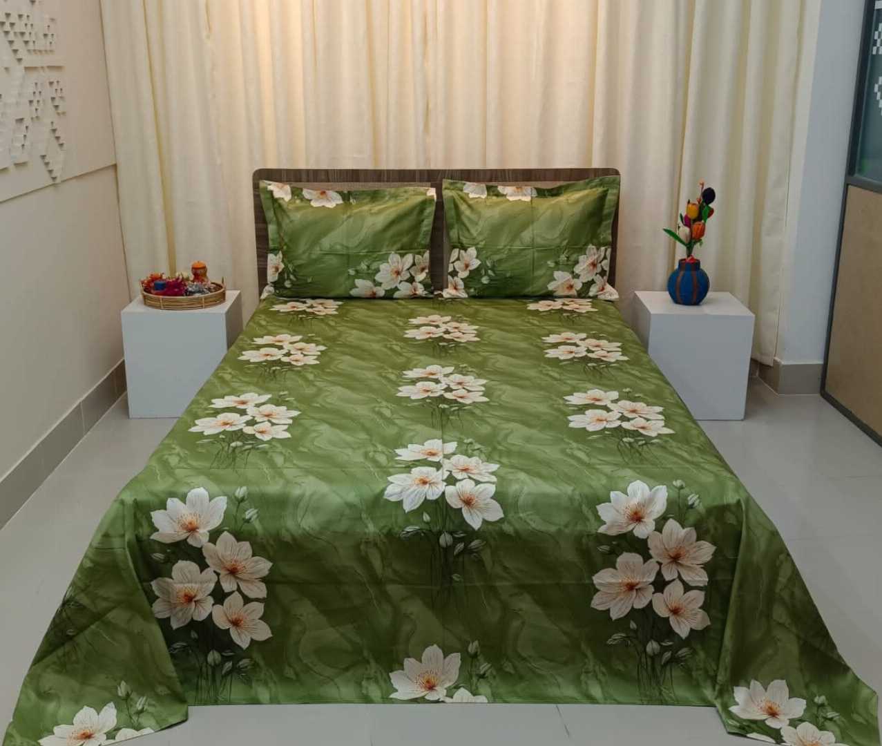 Super Exclusive Twill Cotton Bed Sheet – Premium Quality