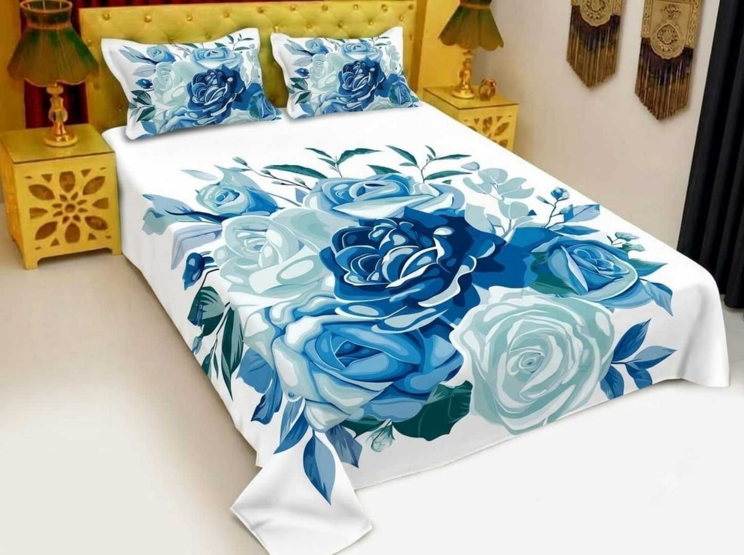 Premium Cotton King Size Bedsheet