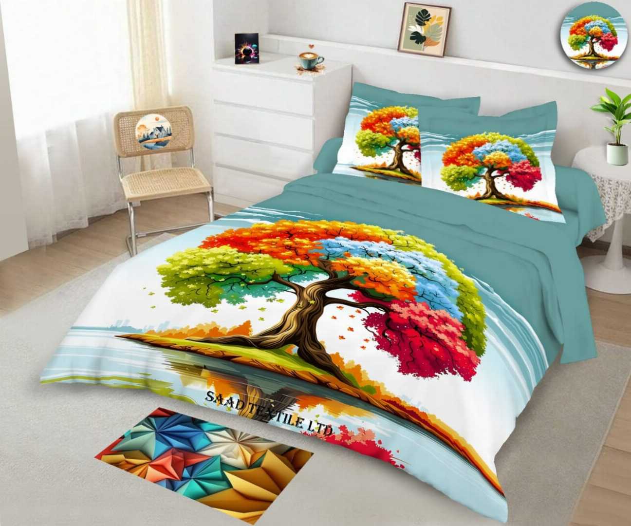 Premium Cotton King Size Bedsheet