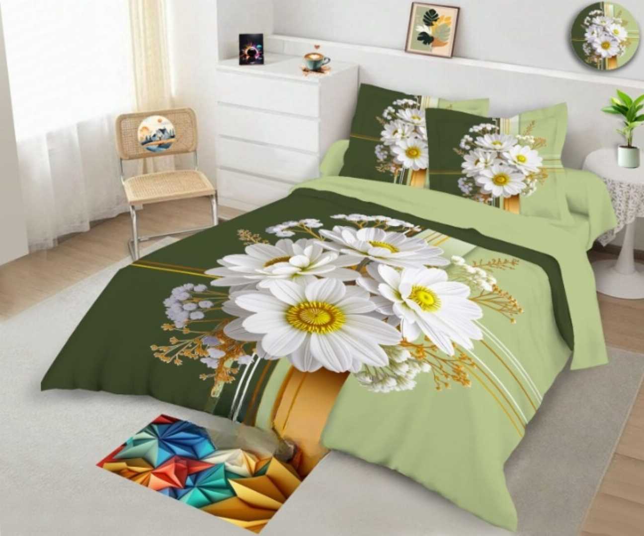 New Design Cotton Bed Sheet Set